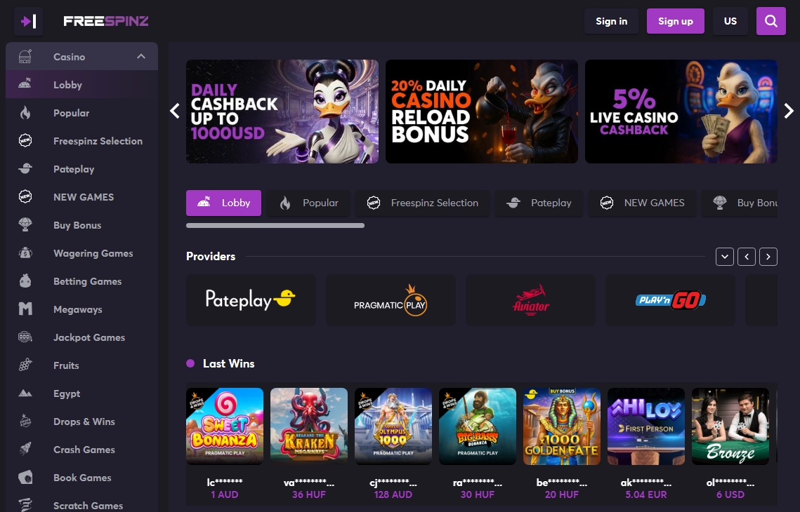 Freespinz Casino